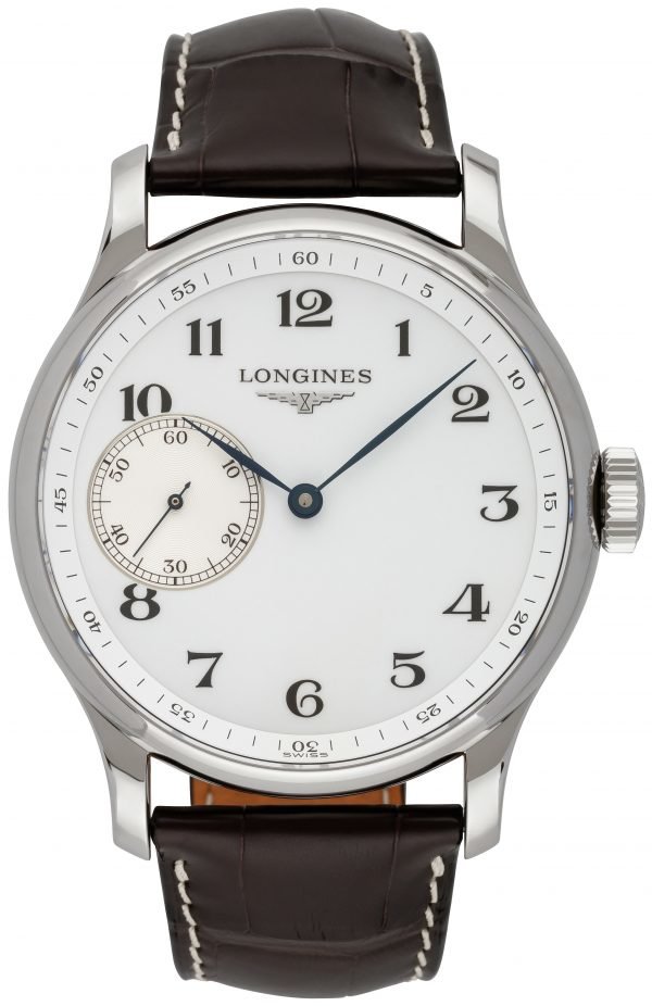 Longines Master L2.841.4.18.3 Kello Valkoinen / Nahka