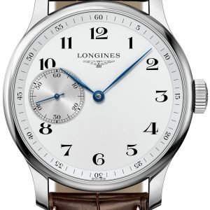 Longines Master L2.841.4.18.5 Kello Valkoinen / Nahka