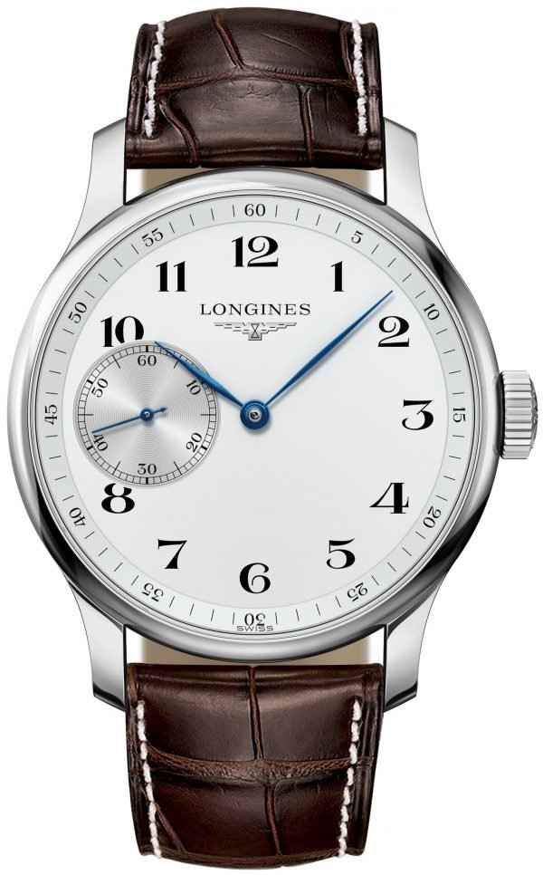 Longines Master L2.841.4.18.5 Kello Valkoinen / Nahka