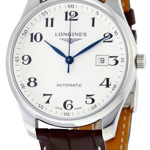 Longines Master L2.893.4.78.3 Kello Hopea / Nahka