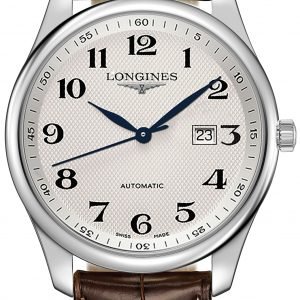 Longines Master L2.893.4.78.5 Kello Hopea / Nahka