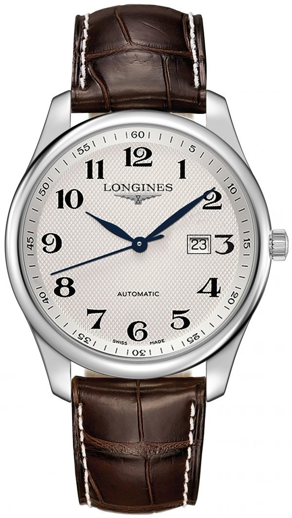 Longines Master L2.893.4.78.5 Kello Hopea / Nahka