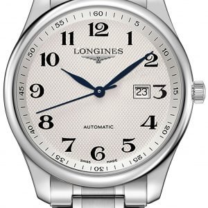 Longines Master L2.893.4.78.6 Kello Hopea / Teräs