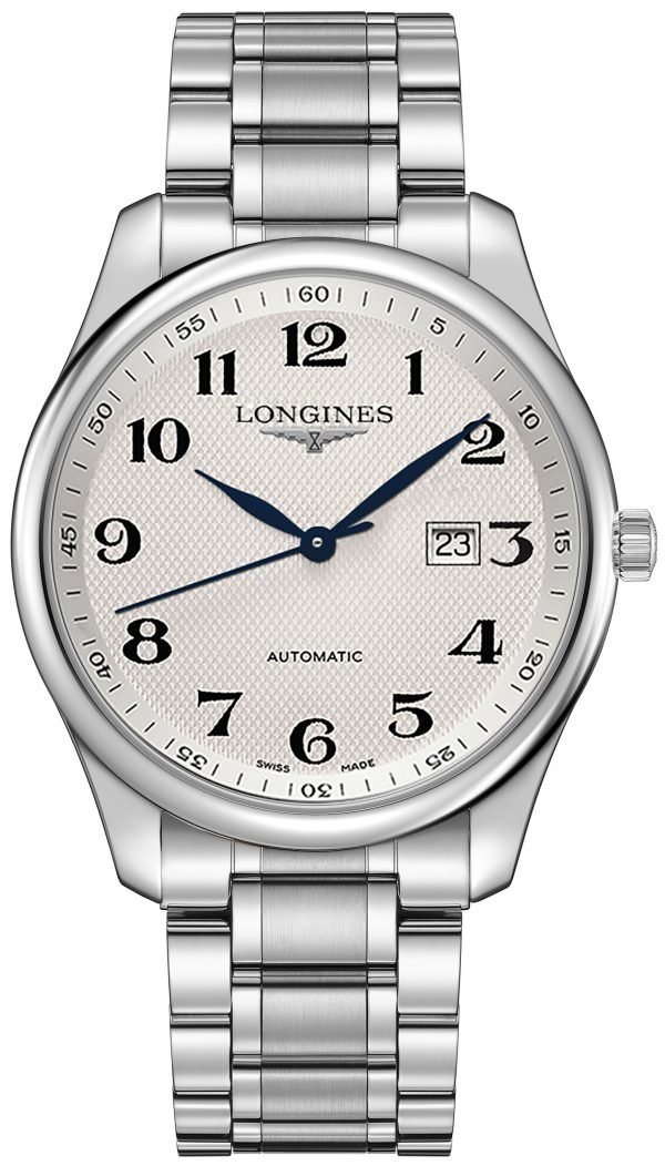 Longines Master L2.893.4.78.6 Kello Hopea / Teräs