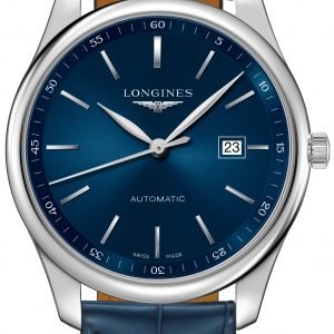 Longines Master L2.893.4.92.2 Kello Sininen / Nahka