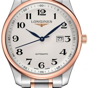 Longines Master L2.893.5.79.7 Kello Hopea / 18k Punakultaa