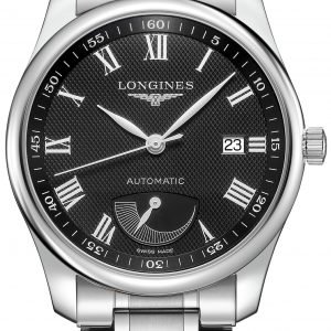 Longines Master L2.908.4.51.6 Kello Musta / Teräs