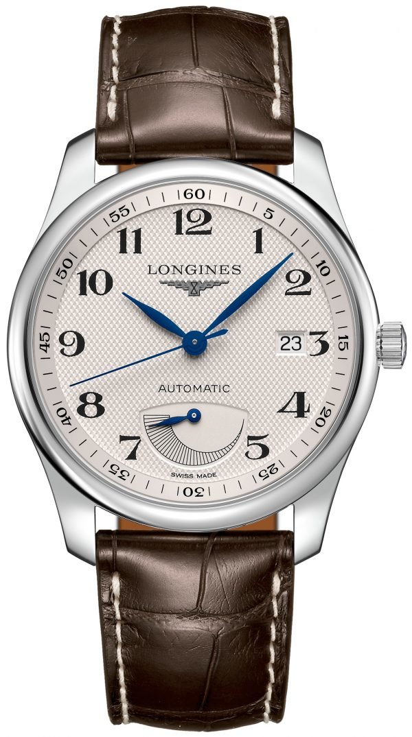 Longines Master L2.908.4.78.3 Kello Hopea / Nahka