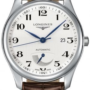 Longines Master L2.908.4.78.5 Kello Hopea / Nahka