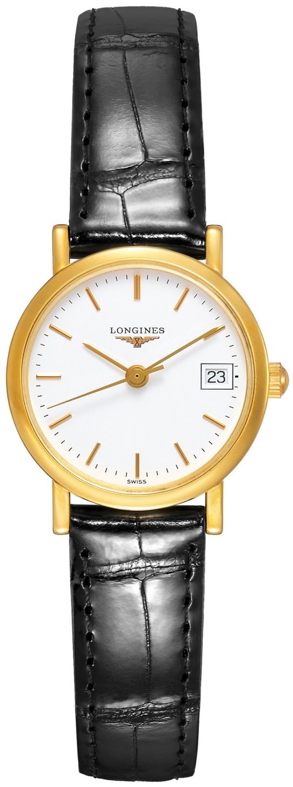 Longines Presences L4.277.6.12.0 Kello Valkoinen / Nahka