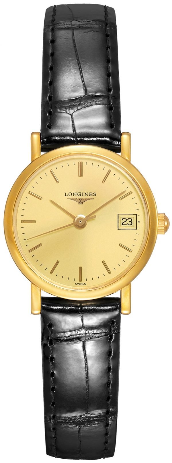 Longines Presences L4.277.6.32.0 Kello Kullattu / Nahka