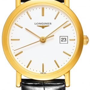 Longines Presences L4.279.6.12.0 Kello Valkoinen / Nahka