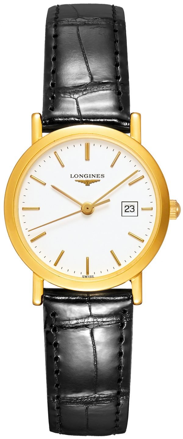 Longines Presences L4.279.6.12.0 Kello Valkoinen / Nahka