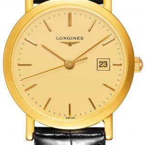 Longines Presences L4.279.6.32.0 Kello Kullattu / Nahka