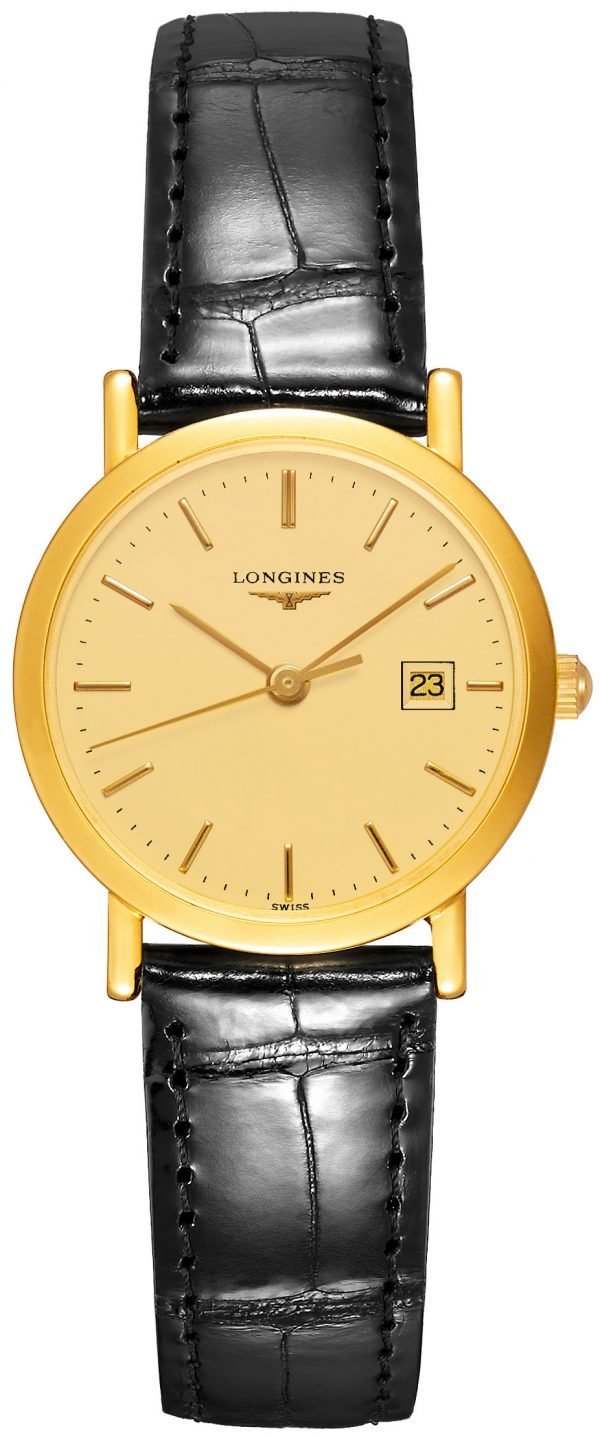 Longines Presences L4.279.6.32.0 Kello Kullattu / Nahka