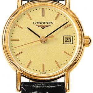 Longines Presences L4.319.2.32.2 Kello Kullattu / Nahka