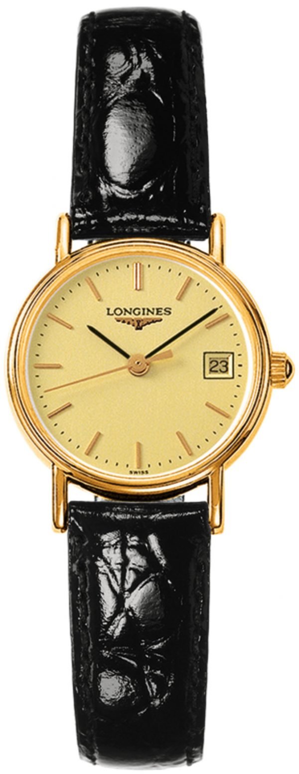 Longines Presences L4.319.2.32.2 Kello Kullattu / Nahka