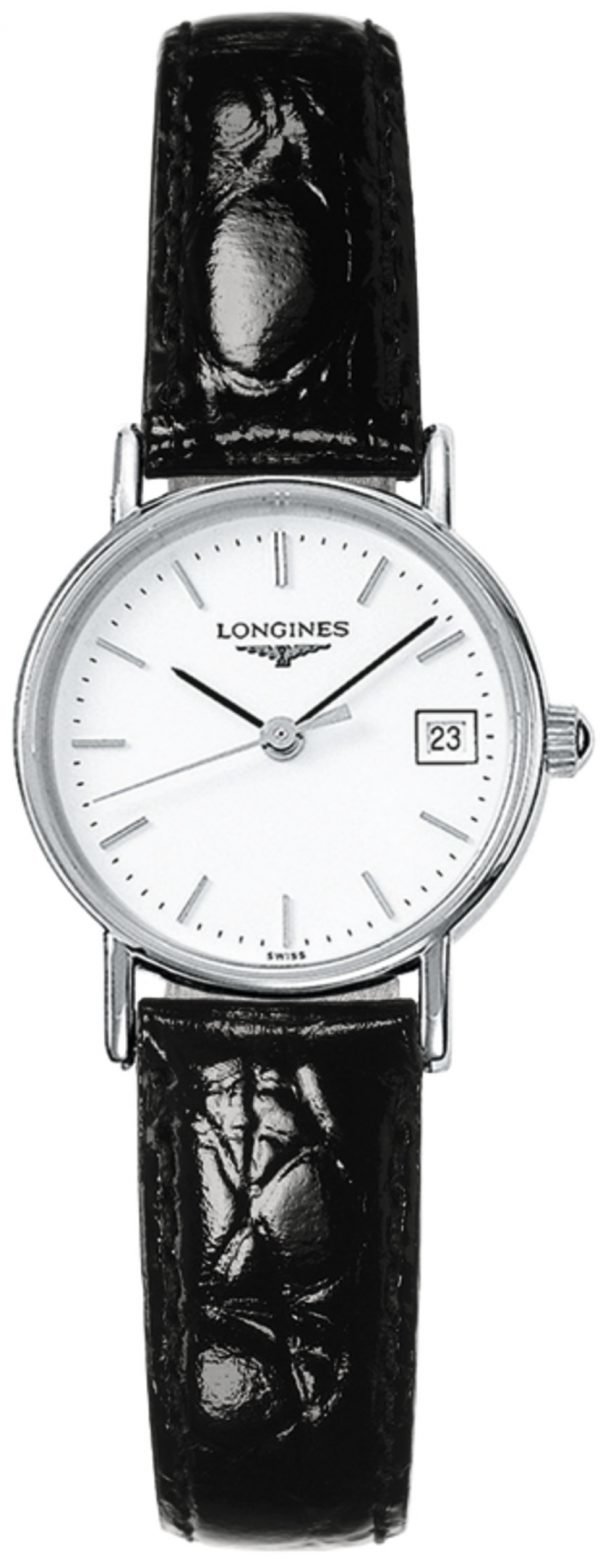 Longines Presences L4.319.4.12.2 Kello Valkoinen / Nahka