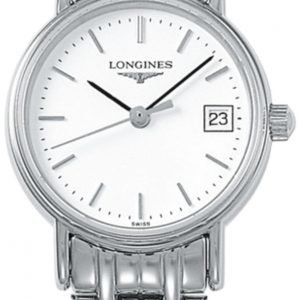 Longines Presences L4.319.4.12.6 Kello Valkoinen / Teräs