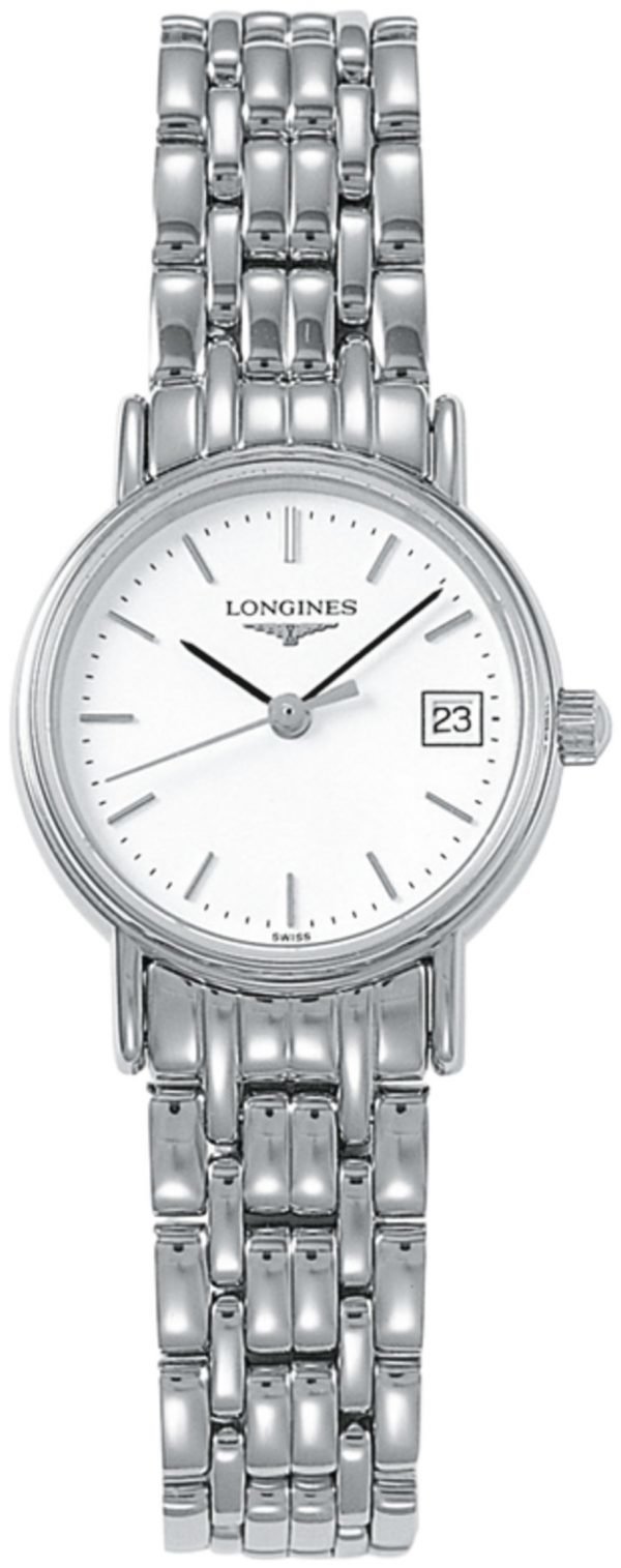 Longines Presences L4.319.4.12.6 Kello Valkoinen / Teräs