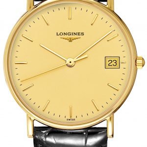 Longines Presences L4.743.6.32.0 Kello Kullattu / Nahka