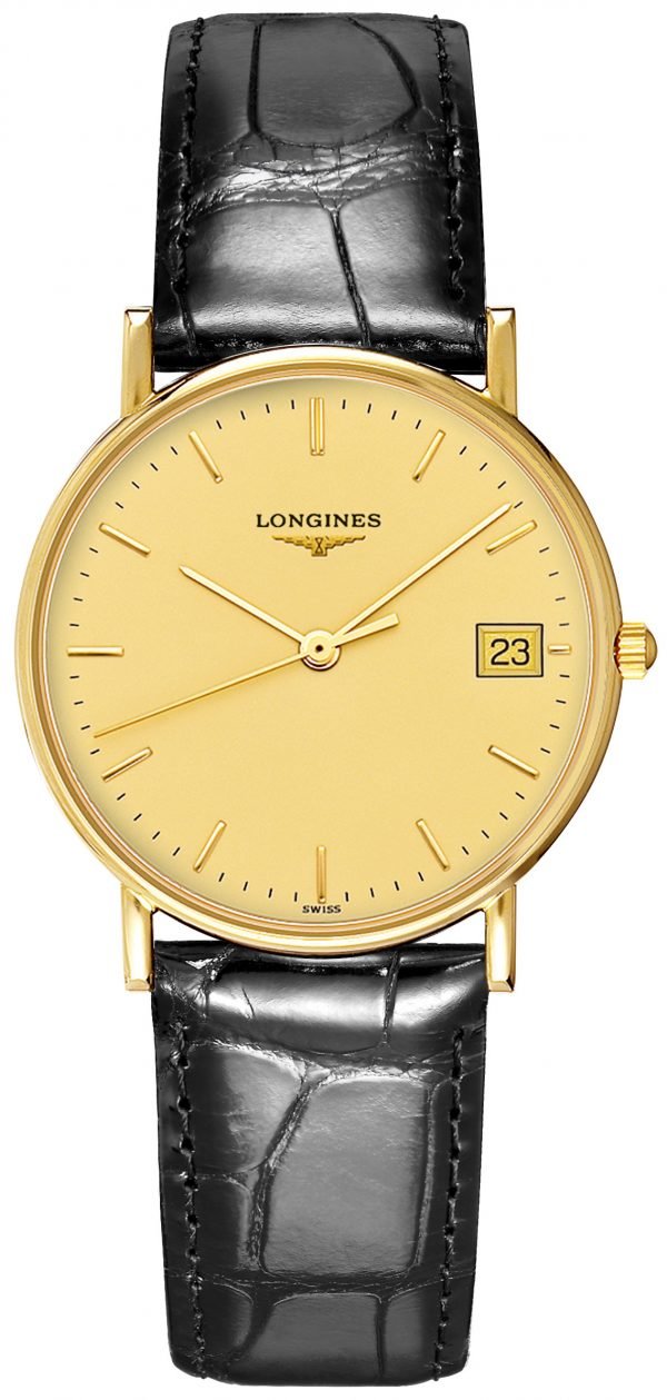 Longines Presences L4.743.6.32.0 Kello Kullattu / Nahka