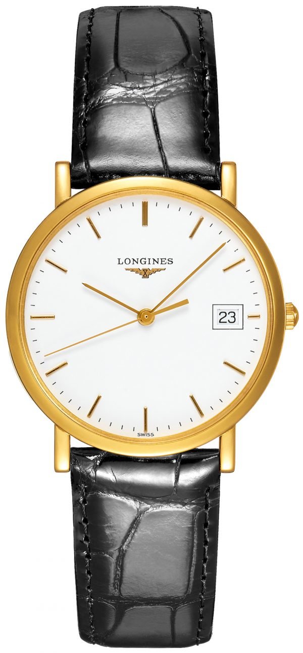 Longines Presences L4.777.6.12.0 Kello Valkoinen / Nahka