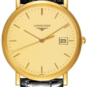 Longines Presences L4.777.6.32.0 Kello Kullattu / Nahka