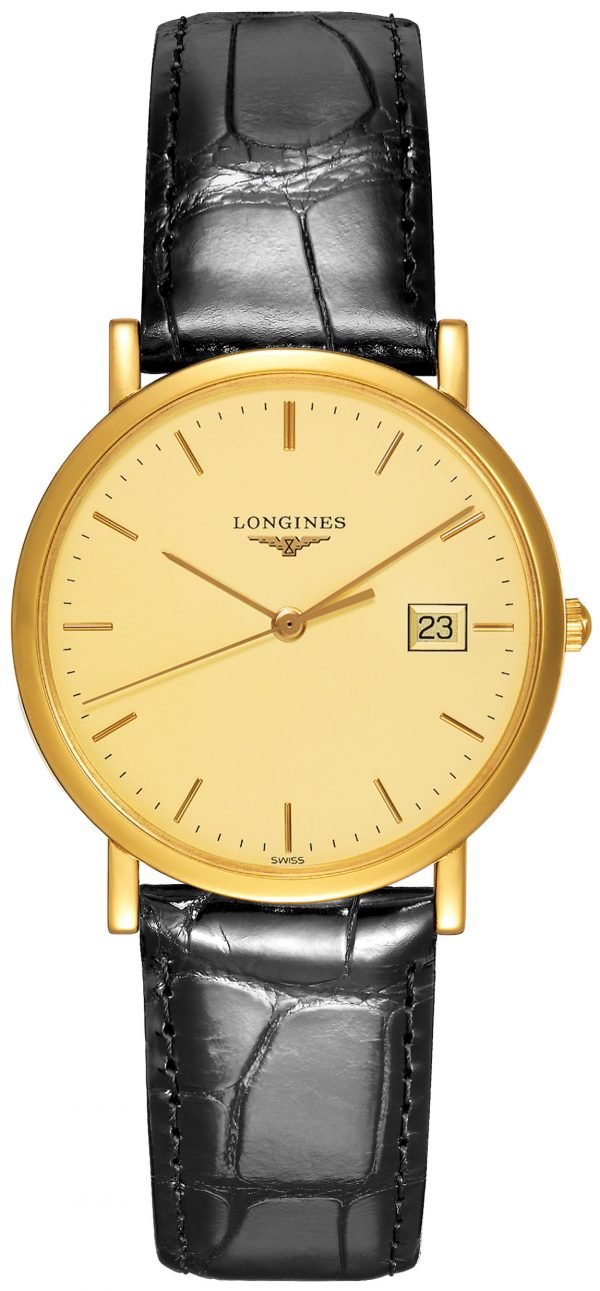 Longines Presences L4.777.6.32.0 Kello Kullattu / Nahka