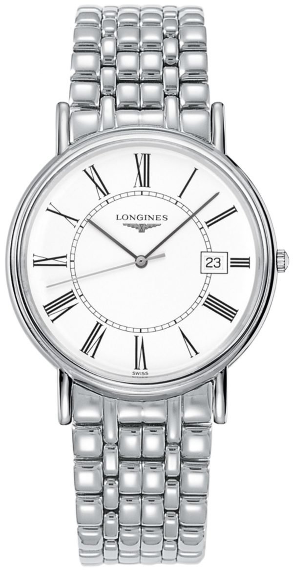 Longines Presences L4.790.4.11.6 Kello Valkoinen / Teräs