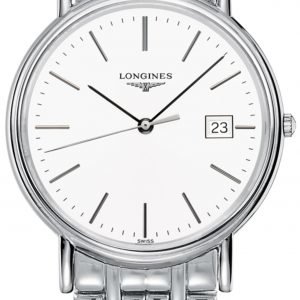 Longines Presences L4.790.4.12.6 Kello Valkoinen / Teräs