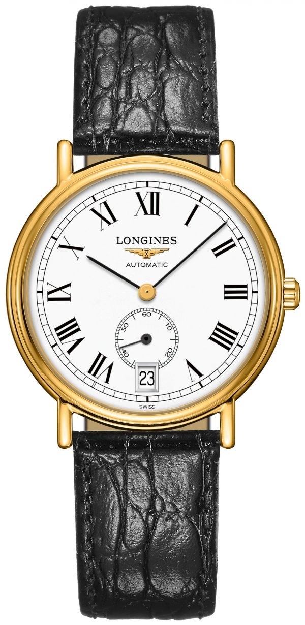 Longines Presences L4.804.2.11.2 Kello Valkoinen / Nahka