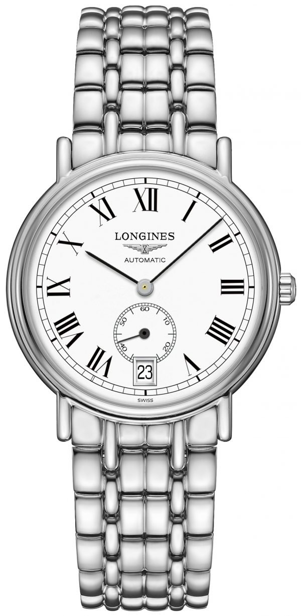 Longines Presences L4.804.4.11.6 Kello Valkoinen / Teräs