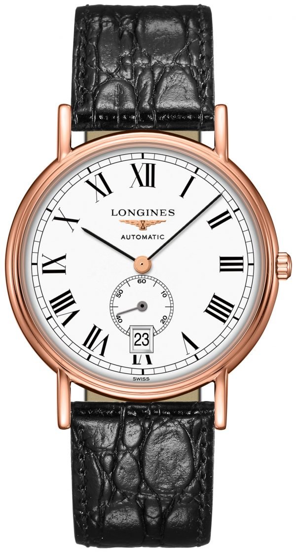 Longines Presences L4.805.1.11.2 Kello Valkoinen / Nahka