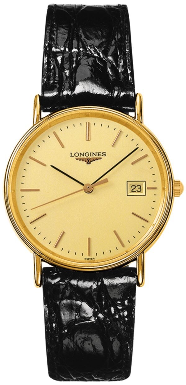 Longines Presences L4.819.2.32.2 Kello Kullattu / Nahka