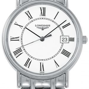 Longines Presences L4.819.4.11.6 Kello Valkoinen / Teräs