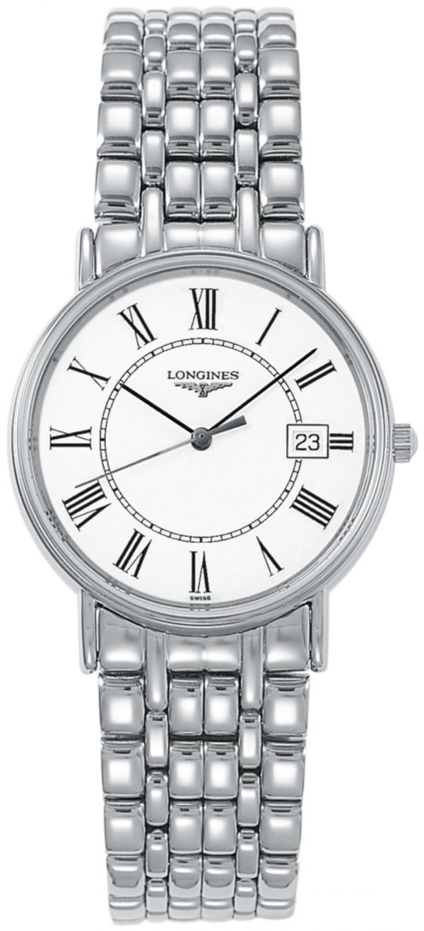 Longines Presences L4.819.4.11.6 Kello Valkoinen / Teräs