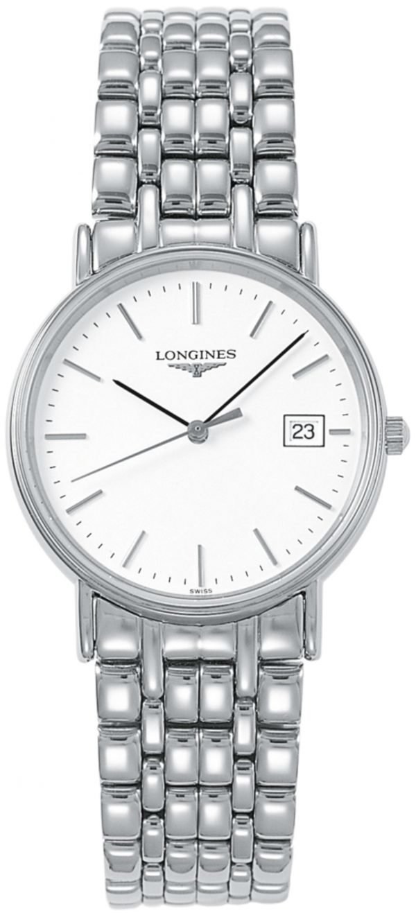 Longines Presences L4.819.4.12.6 Kello Valkoinen / Teräs