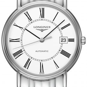 Longines Presences L4.921.4.11.6 Kello Valkoinen / Teräs