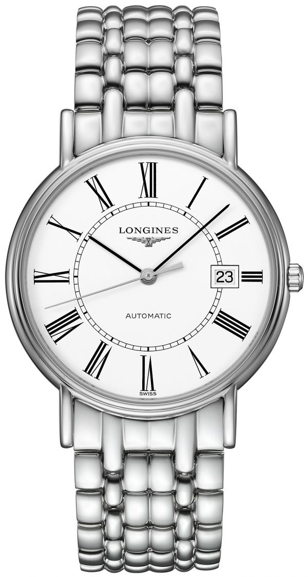 Longines Presences L4.921.4.11.6 Kello Valkoinen / Teräs