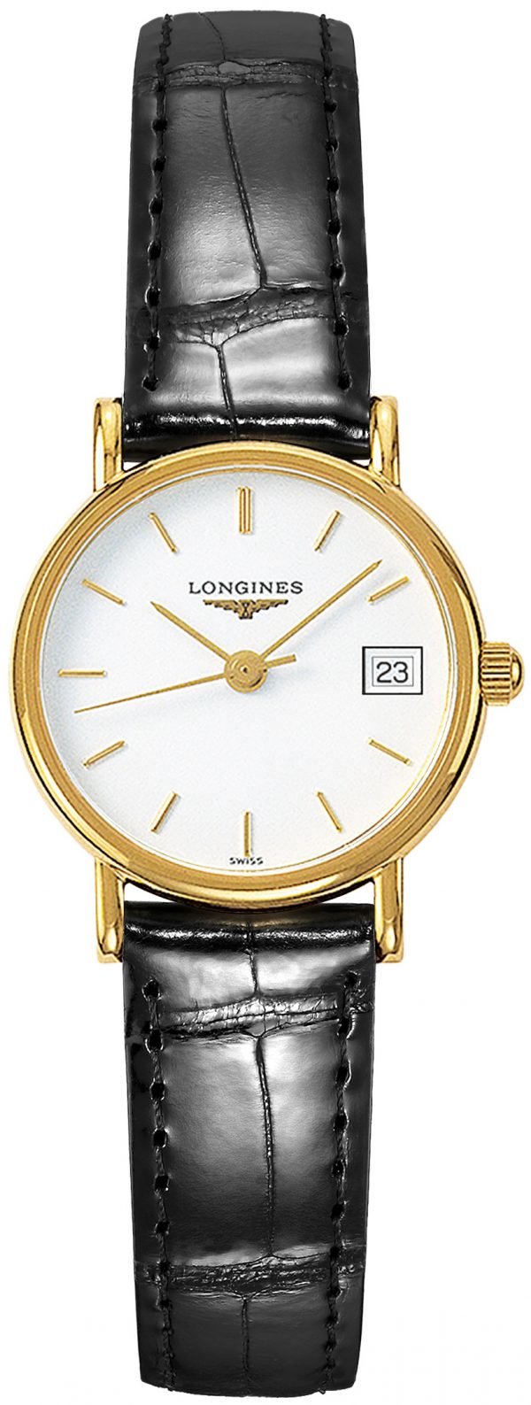 Longines Presences L7.490.6.12.0 Kello Valkoinen / Nahka