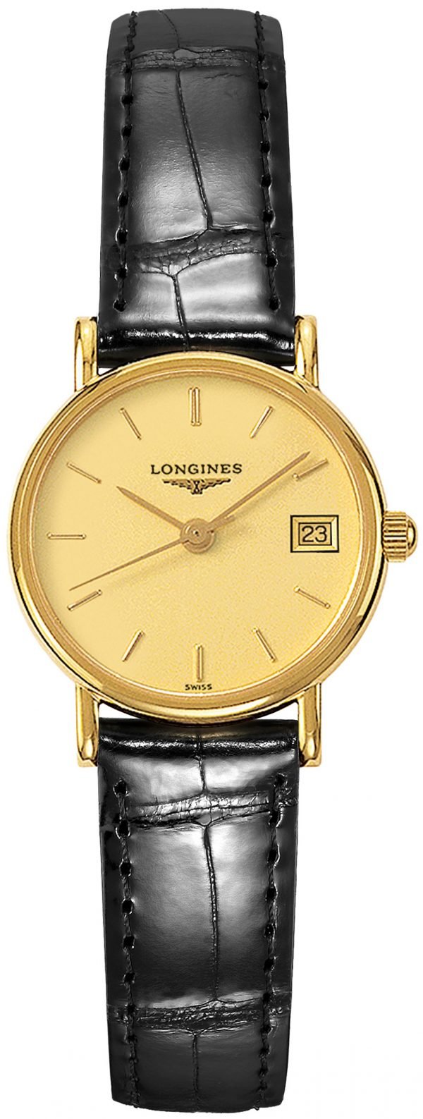 Longines Presences L7.490.6.32.0 Kello Kullattu / Nahka