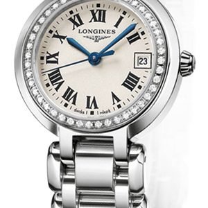 Longines Primaluna L8.110.0.71.6 Kello Hopea / Teräs