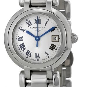 Longines Primaluna L8.110.4.71.6 Kello Hopea / Teräs