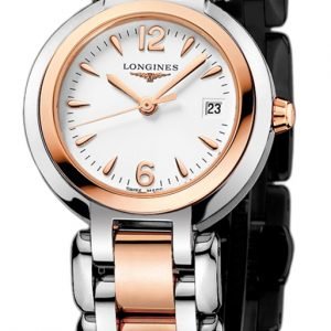 Longines Primaluna L8.110.5.16.6 Kello Valkoinen / Teräs