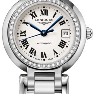 Longines Primaluna L8.111.0.71.6 Kello Hopea / Teräs