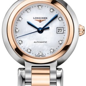 Longines Primaluna L8.111.5.87.6 Kello Valkoinen / 18k