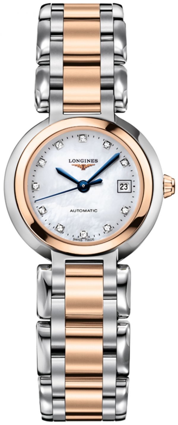 Longines Primaluna L8.111.5.87.6 Kello Valkoinen / 18k