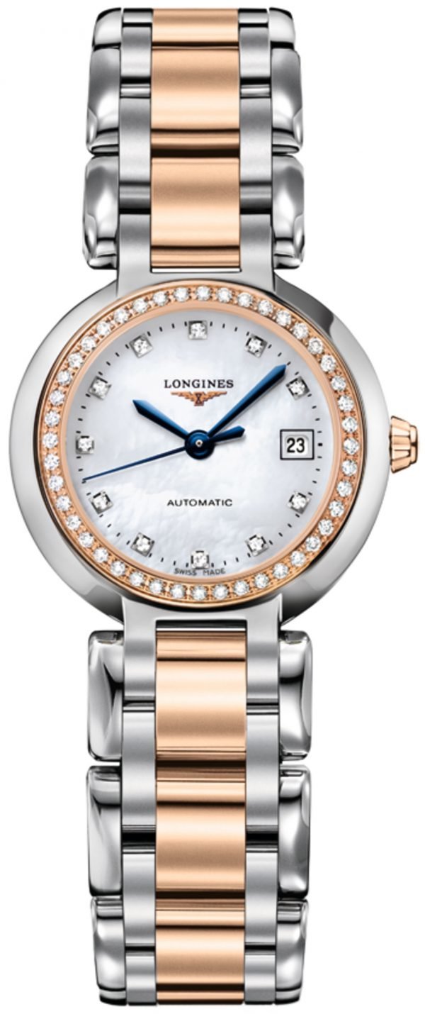 Longines Primaluna L8.111.5.89.6 Kello Valkoinen / 18k