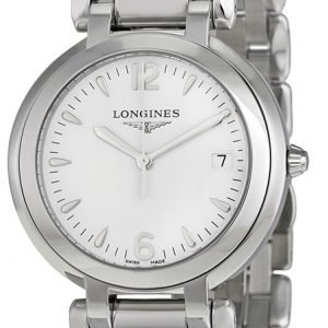 Longines Primaluna L8.114.4.16.6 Kello Valkoinen / Teräs